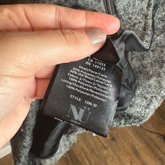 NU Denmark wool zipper coat - Picture 4 of 5